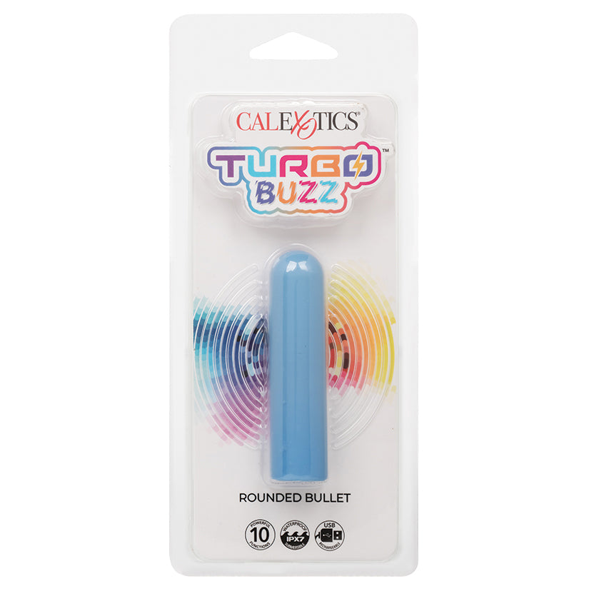 Turbo Buzz Rounded Bullet-Blue - Eros Fine Goods