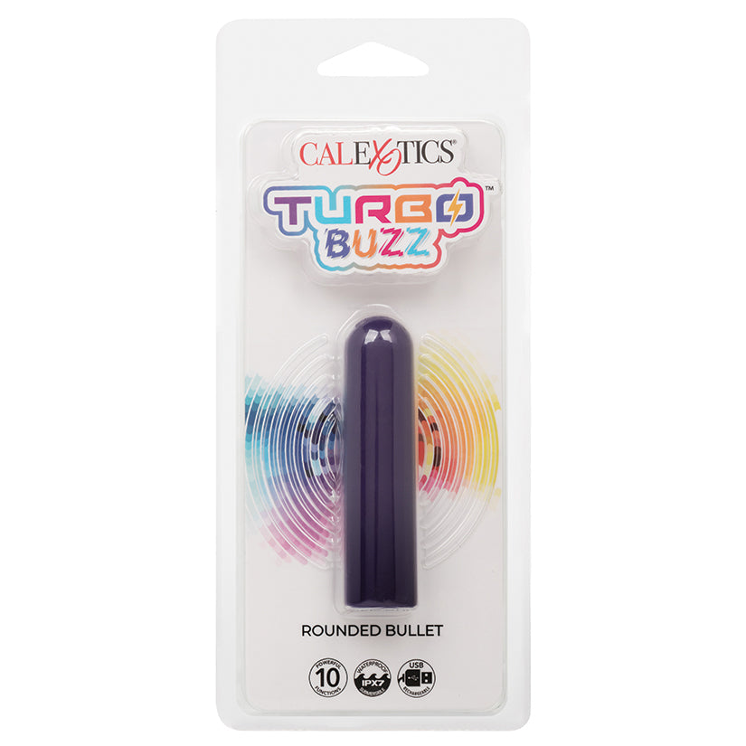 Turbo Buzz Rounded Bullet-Purple - Eros Fine Goods
