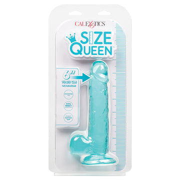 Size Queen-Blue 6" - Eros Fine Goods