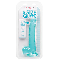 Size Queen-Blue 8" - Eros Fine Goods