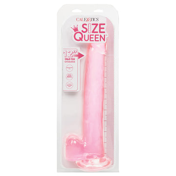 Size Queen-Pink 12" - Eros Fine Goods