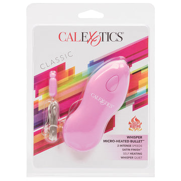 Classic Whisper Micro-Heated Bullet-Pink - Eros Fine Goods