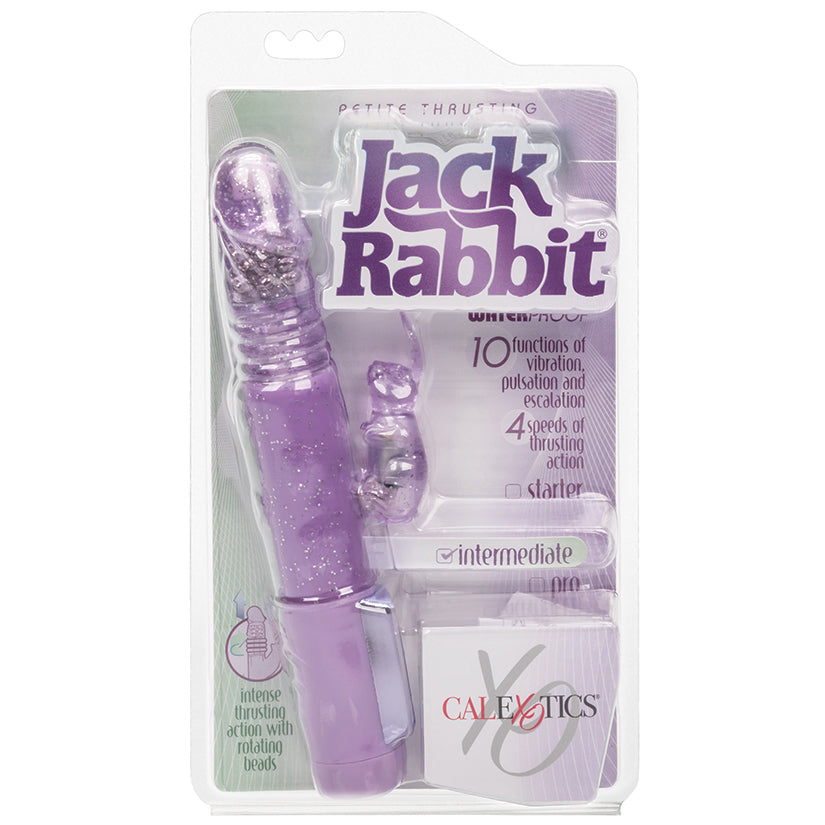 Jack Rabbit Petite Thrusting-Purple 5" - Eros Fine Goods