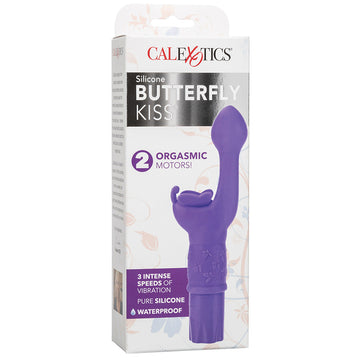 Butterfly Kiss Silicone-Purple (Boxed) - Eros Fine Goods