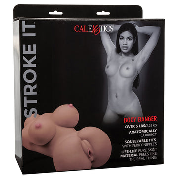 Stroke It Body Banger-Brown - Eros Fine Goods