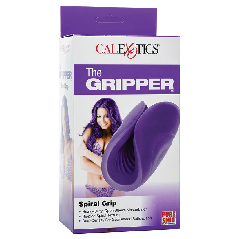 The Gripper Spiral Grip-Purple - Eros Fine Goods