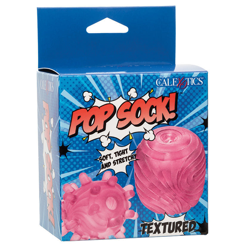 Pop Sock Textured-Pink - Eros Fine Goods