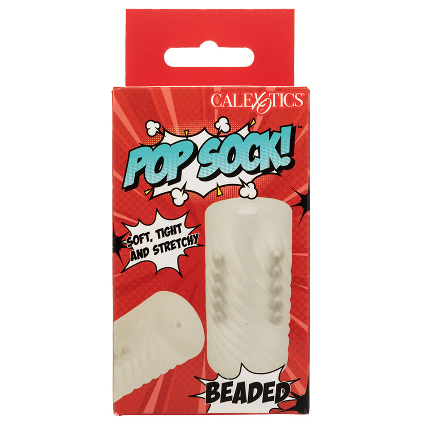 Pop Sock Beaded-Clear - Eros Fine Goods