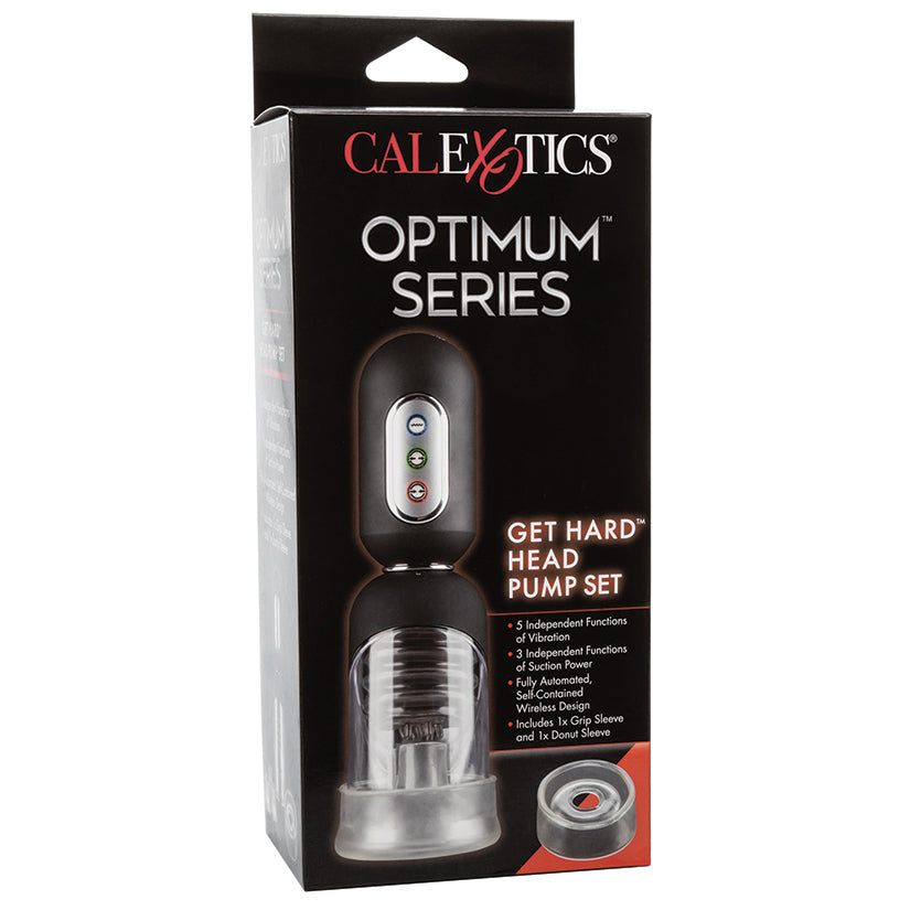 Optimum Series Get Hard Head Pump Set-Clear - Eros Fine Goods