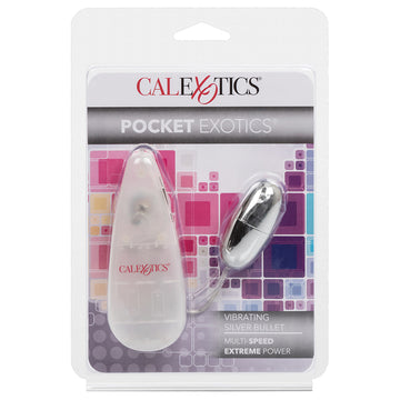 Pocket Exotics Single Bullet-Silver - Eros Fine Goods