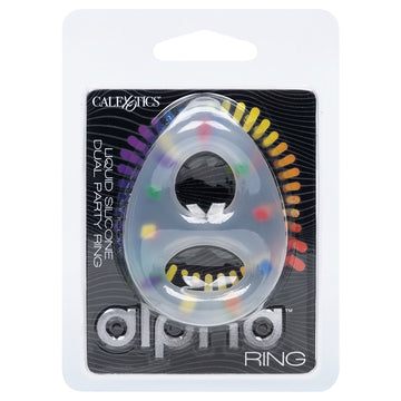 Alpha Liquid Silicone Dual Party Ring - Eros Fine Goods