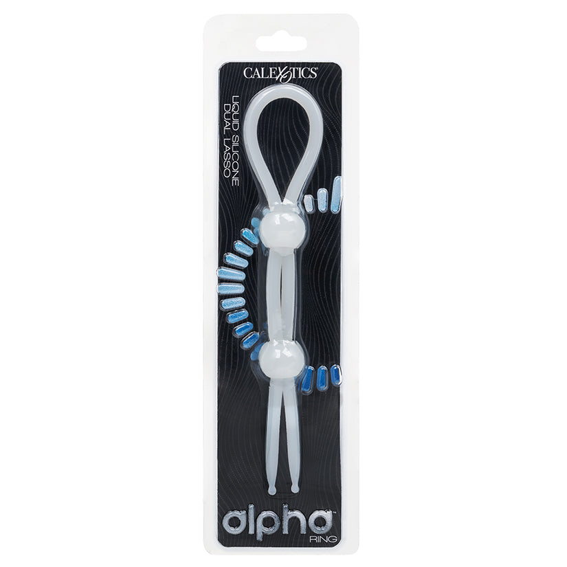 Alpha Liquid Silicone Dual Lasso-Natural - Eros Fine Goods