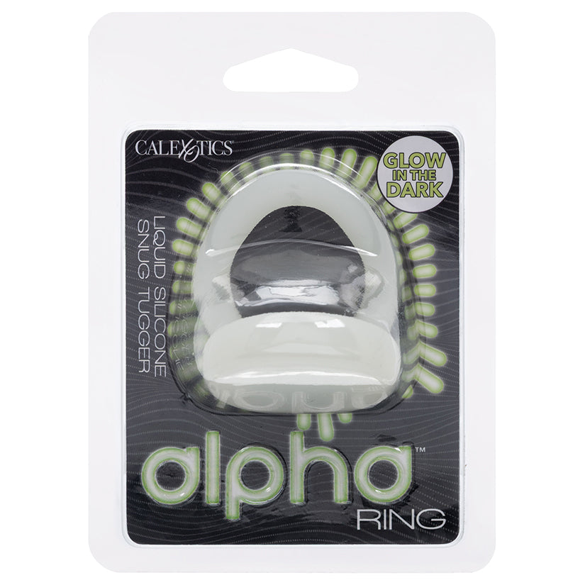 Alpha Liquid Silicone Snug Tugger-Glow In The Dark - Eros Fine Goods