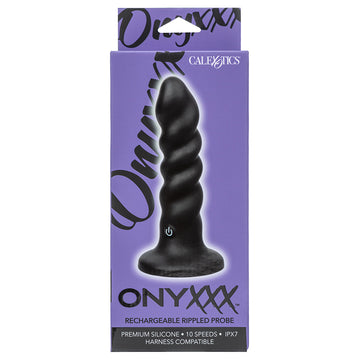 Onyxxx Rechargeable Probe Rippled - Eros Fine Goods