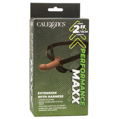 Performance Maxx Extension with Harness - Brown - Eros Fine Goods