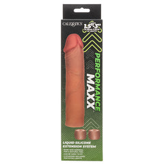 Performance Maxx Liquid Silicone Extension System-Brown - Eros Fine Goods