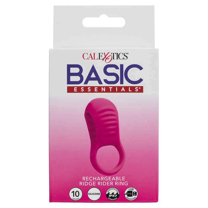Basic Essentials Rechargeable Ridge Rider Ring - Eros Fine Goods