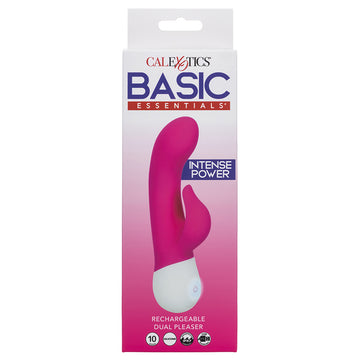 Basic Essentials Rechargeable Dual Pleaser - Eros Fine Goods