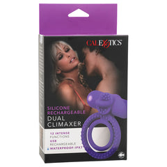 Silicone Rechargeable Dual Climaxer - Eros Fine Goods