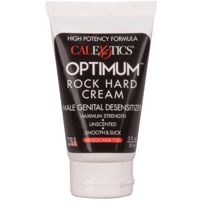Optimum Rock Hard Cream Desensitizer 2oz Bulk - Eros Fine Goods