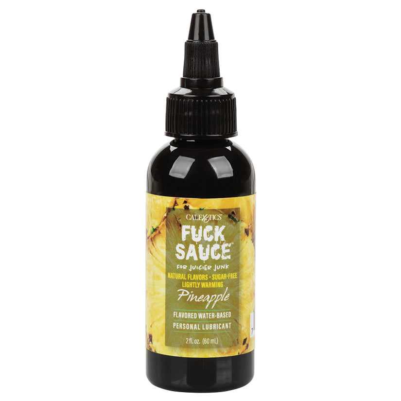 Fuck Sauce Flavored Water Based Personal Lubricant-Pineapple 2oz - Eros Fine Goods