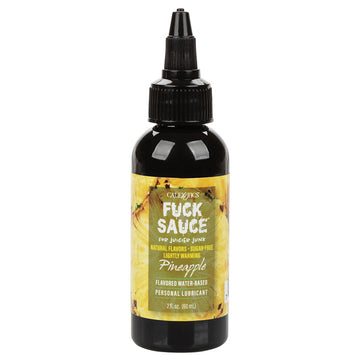 Fuck Sauce Flavored Water Based Personal Lubricant-Pineapple 2oz - Eros Fine Goods