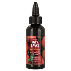 Fuck Sauce Water-Based Lubricant-Strawberry 2oz - Eros Fine Goods