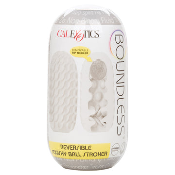 Boundless Reversible Squishy Ball Stroker-Smoke - Eros Fine Goods