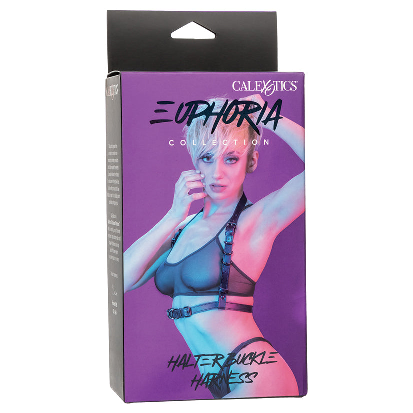 Euphoria Collection Halter Buckle Harness - Eros Fine Goods
