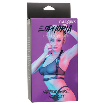 Euphoria Collection Halter Buckle Harness - Eros Fine Goods