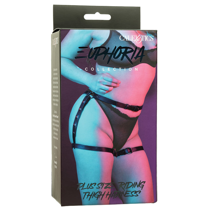 Euphoria Collection Plus Size Riding Thigh Harness - Eros Fine Goods