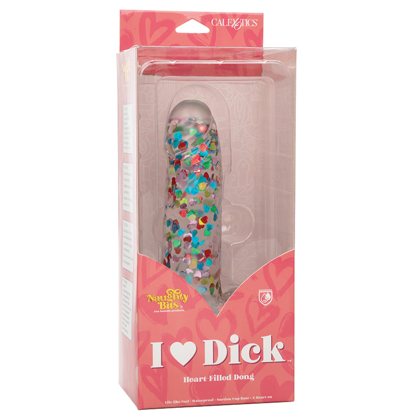 Naughty Bits I Love Dick Heart Filled Dong - Eros Fine Goods
