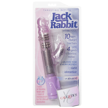 Thrusting Action Jack Rabbit-Purple 4.75" - Eros Fine Goods