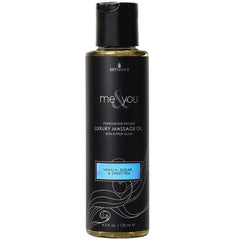 Sensuva Me & You Luxury Massage Oil-Vanilla Sugar/Sweet Pea 4.2oz - Eros Fine Goods