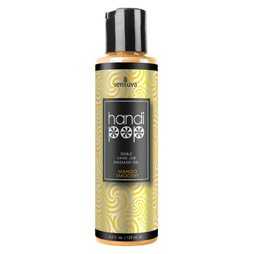 Sensuva Handi-Pop Hand Job Massage Gel-Mango 4.2oz - Eros Fine Goods