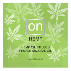 Sensuva On Hemp Arousal Oil Single Use Ampoule - Eros Fine Goods