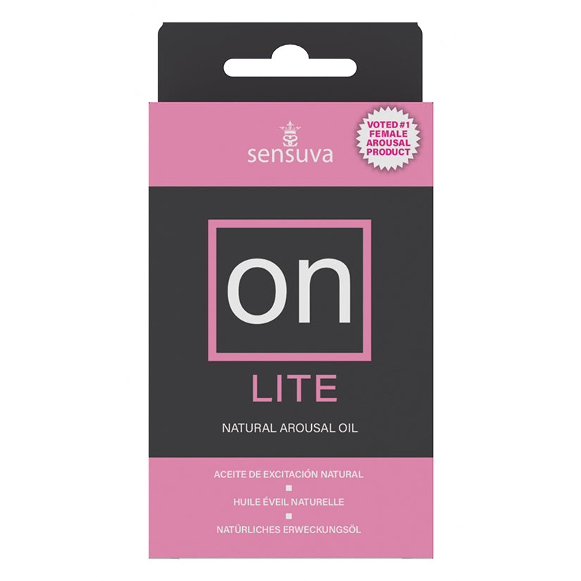 Sensuva ON Lite Arousal Oil 5ml Bottle Medium Box - Eros Fine Goods