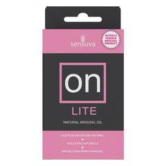 Sensuva ON Lite Arousal Oil 5ml Bottle Medium Box - Eros Fine Goods