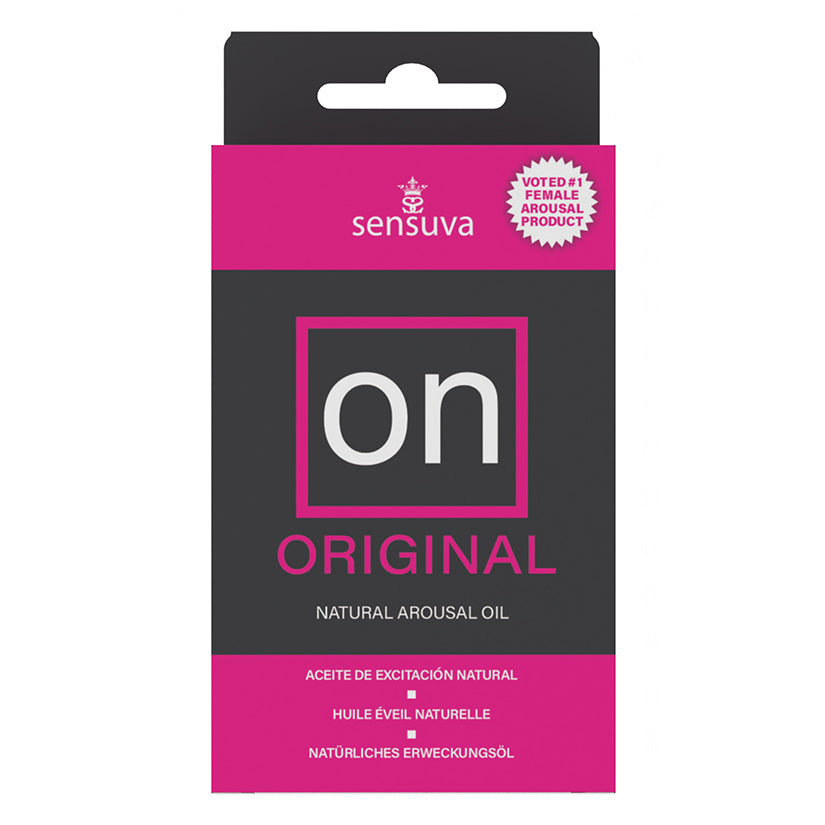 Sensuva ON Original Arousal Oil 5ml Bottle Medium Box - Eros Fine Goods
