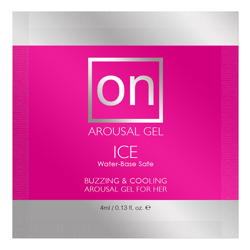 Sensuva On Ice Arousal Gel 6ml Single Use Packet - Eros Fine Goods