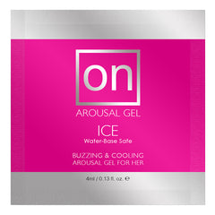 Sensuva On Ice Arousal Gel 6ml Single Use Packet - Eros Fine Goods