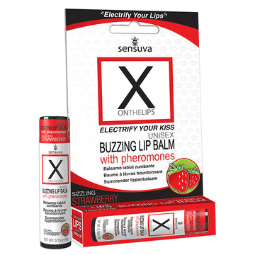 Sensuva X on the LIPS with Pheromones-Strawberry - Eros Fine Goods
