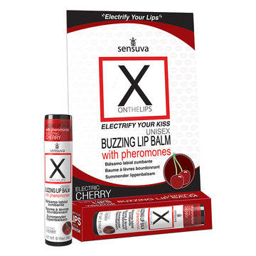 Sensuva X on the LIPS with Pheromones-Cherry - Eros Fine Goods
