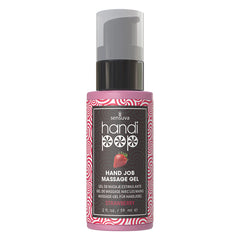 Sensuva Handipop Edible Massage Gel-Strawberry 2oz - Eros Fine Goods