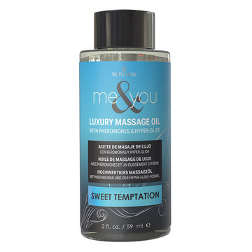 Sensuva Me & You Massage Oil-Sweet Temptations 2oz - Eros Fine Goods