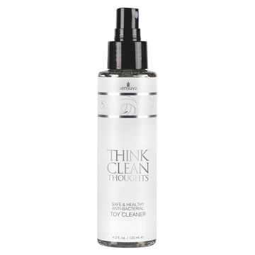 Think Clean Thoughts Anti Bacterial Toy Cleaner 4.2oz - Eros Fine Goods