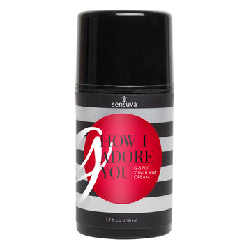 G, How I Adore You G-Spot Enhancement Cream 1.7oz - Eros Fine Goods