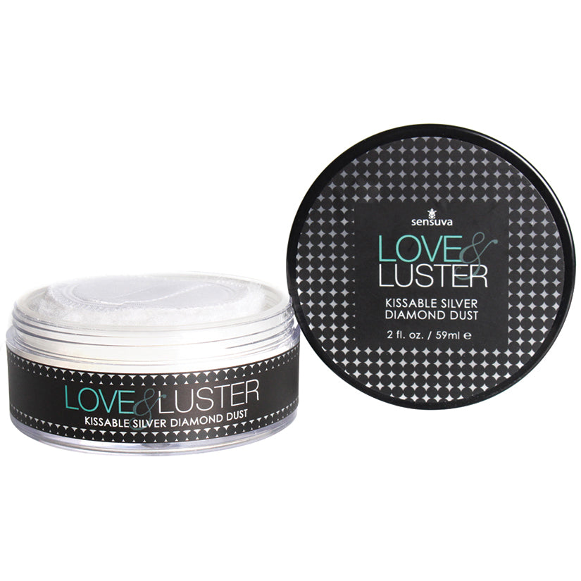 Sensuva Love & Luster Kissable Diamond Dust 2oz - Eros Fine Goods