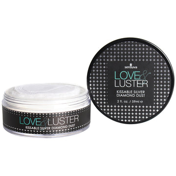Sensuva Love & Luster Kissable Diamond Dust 2oz - Eros Fine Goods