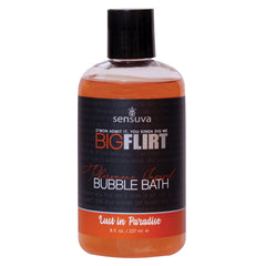 Sensuva Big Flirt Pheromone Bubble Bath-Lust in Paradise 8oz - Eros Fine Goods